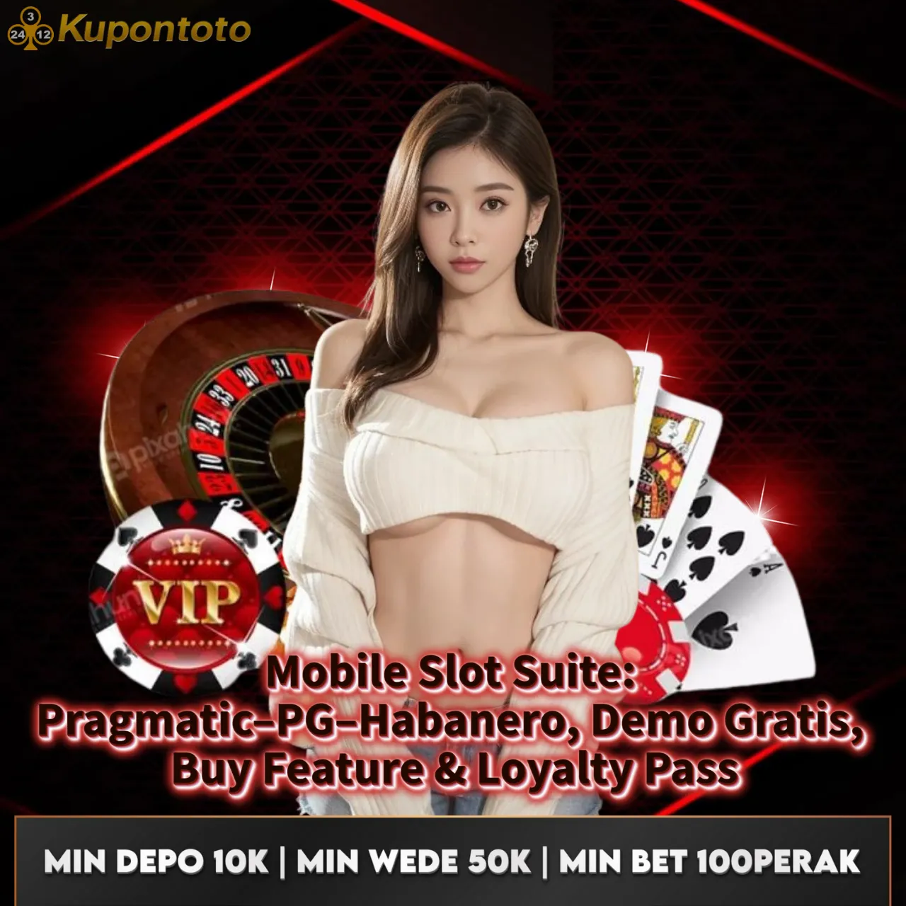 Kupontoto 🚅 Mobile Slot Suite: Pragmatic–PG–Habanero, Demo Gratis, Buy Feature & Loyalty Pass